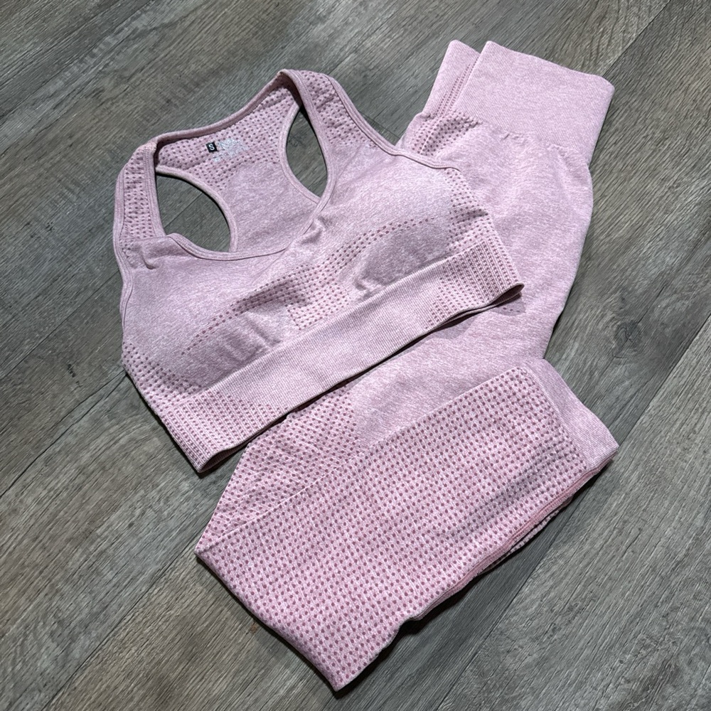 Women's Pink Intimate Set